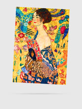 Puzzle 1000 Pièces Art - Dame à l’Éventail de Klimt - GoCrazyPuzzle