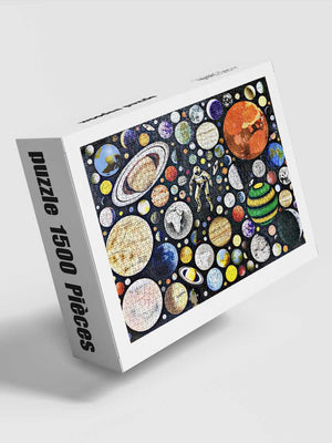 Puzzle 1500 Pièces Planètes Astrales - GoCrazyPuzzle