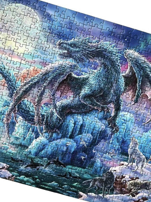 Puzzle 2000 Pièces Dragon Mystérieux - GoCrazyPuzzle