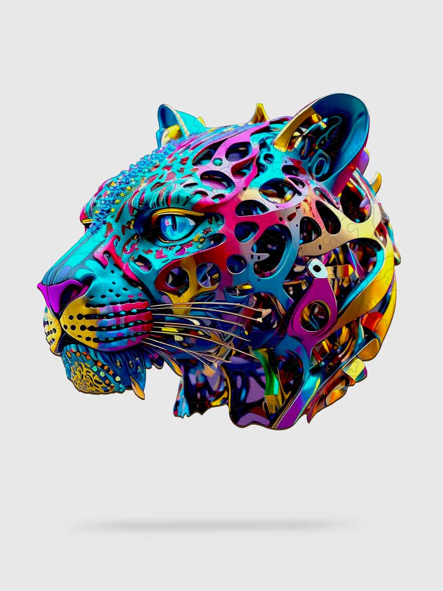 Puzzle 300 Pièces Léopard Mystérieux - GoCrazyPuzzle