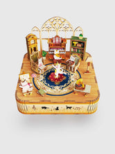 Puzzle 3D Boîte à Musique - Ballet des Chats - GoCrazyPuzzle