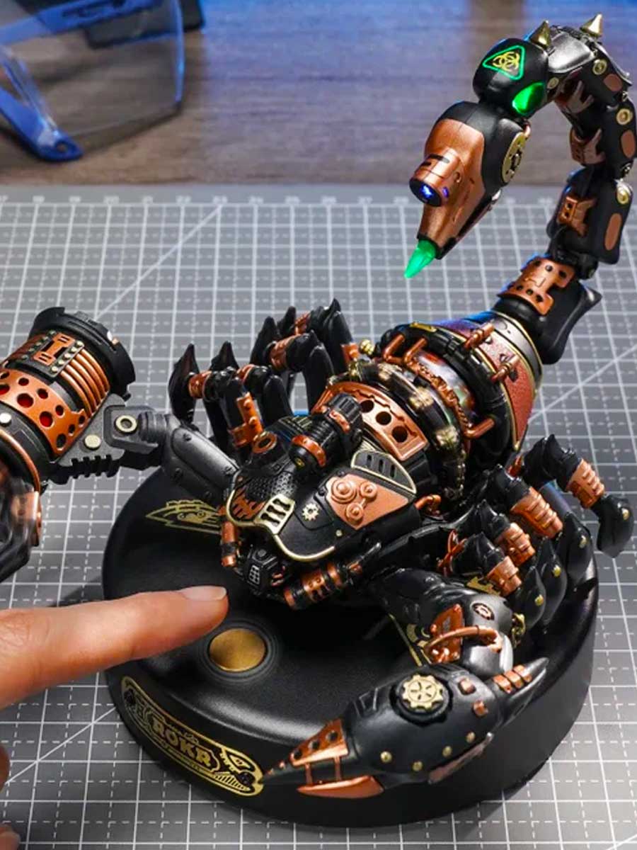 Puzzle 3D Mécanique DIY Scorpion Empereur - GoCrazyPuzzle