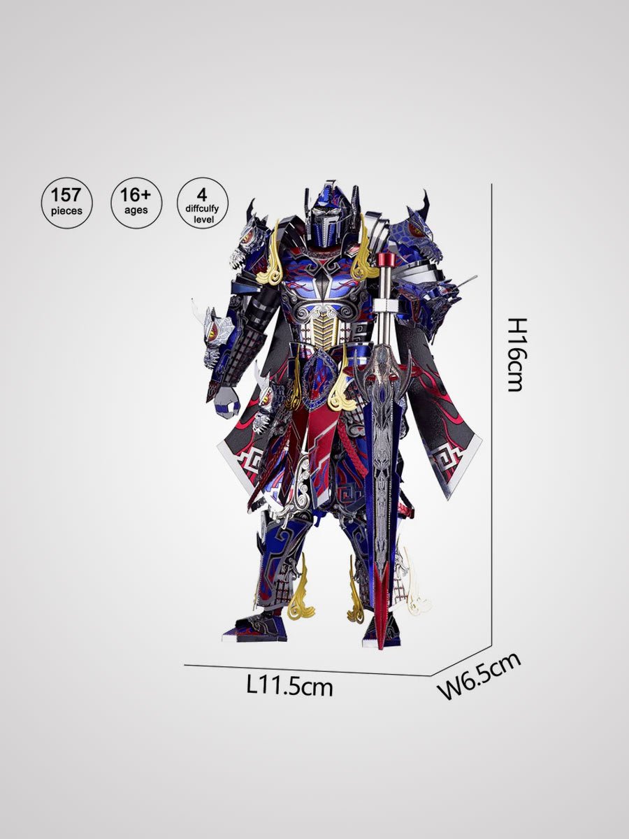 Puzzle 3D Métal Titan Chevalier Noir - GoCrazyPuzzle