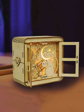 Puzzle 3D Veilleuse Chat sur Fenêtre - GoCrazyPuzzle