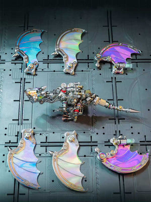 Puzzle 3D adulte difficile – Dragon Métal 630 Pièces Édition Ailes Irisées - GoCrazyPuzzle