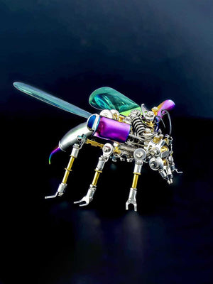 Puzzle 3D adulte métal insecte – Idée cadeau DIY & steampunk - GoCrazyPuzzle