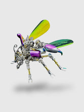 Puzzle 3D adulte métal insecte – Idée cadeau DIY & steampunk - GoCrazyPuzzle