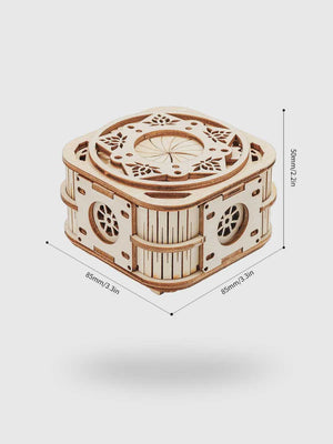 Puzzle 3d Boite a Musique - GoCrazyPuzzle