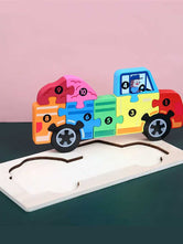 Puzzle 3d Enfant 3 ans | Poids lourds - GoCrazyPuzzle
