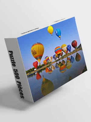 Puzzle 500 Pièces Adultes Montgolfière - GoCrazyPuzzle