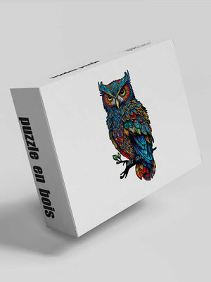 Puzzle Bois Chouette Mystique - GoCrazyPuzzle