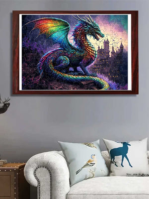 Puzzle Bois Dragon Enchanté - GoCrazyPuzzle