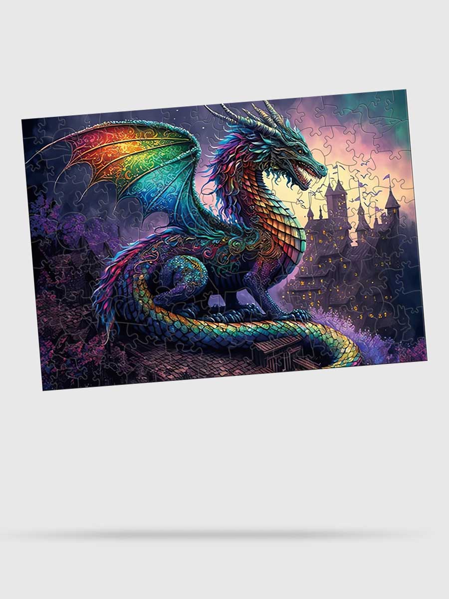 Puzzle Bois Dragon Enchanté - GoCrazyPuzzle