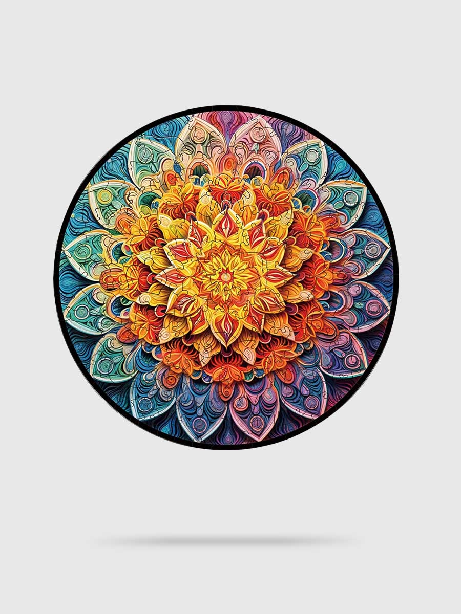Puzzle Bois Mandala - GoCrazyPuzzle