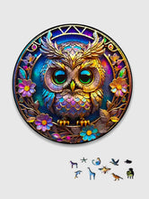 Puzzle Chouette Bois - GoCrazyPuzzle