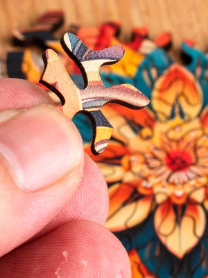 Puzzle Mandala Sérénité Bois - GoCrazyPuzzle
