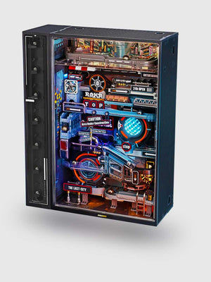 Puzzle Mécanique 3D ROKR The Last City - Circuit à Billes - GoCrazyPuzzle