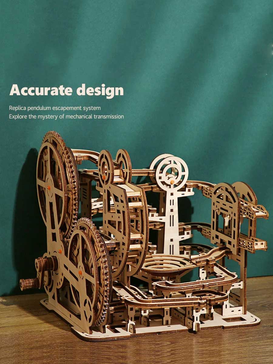 Puzzle en 3d en Bois | Circuit à Billes - GoCrazyPuzzle