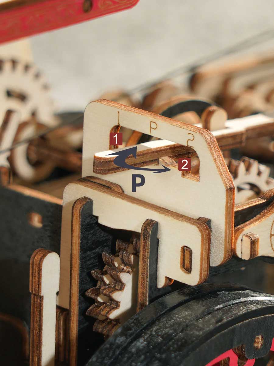Puzzle en Bois 3D Locomotive à Vapeur - GoCrazyPuzzle