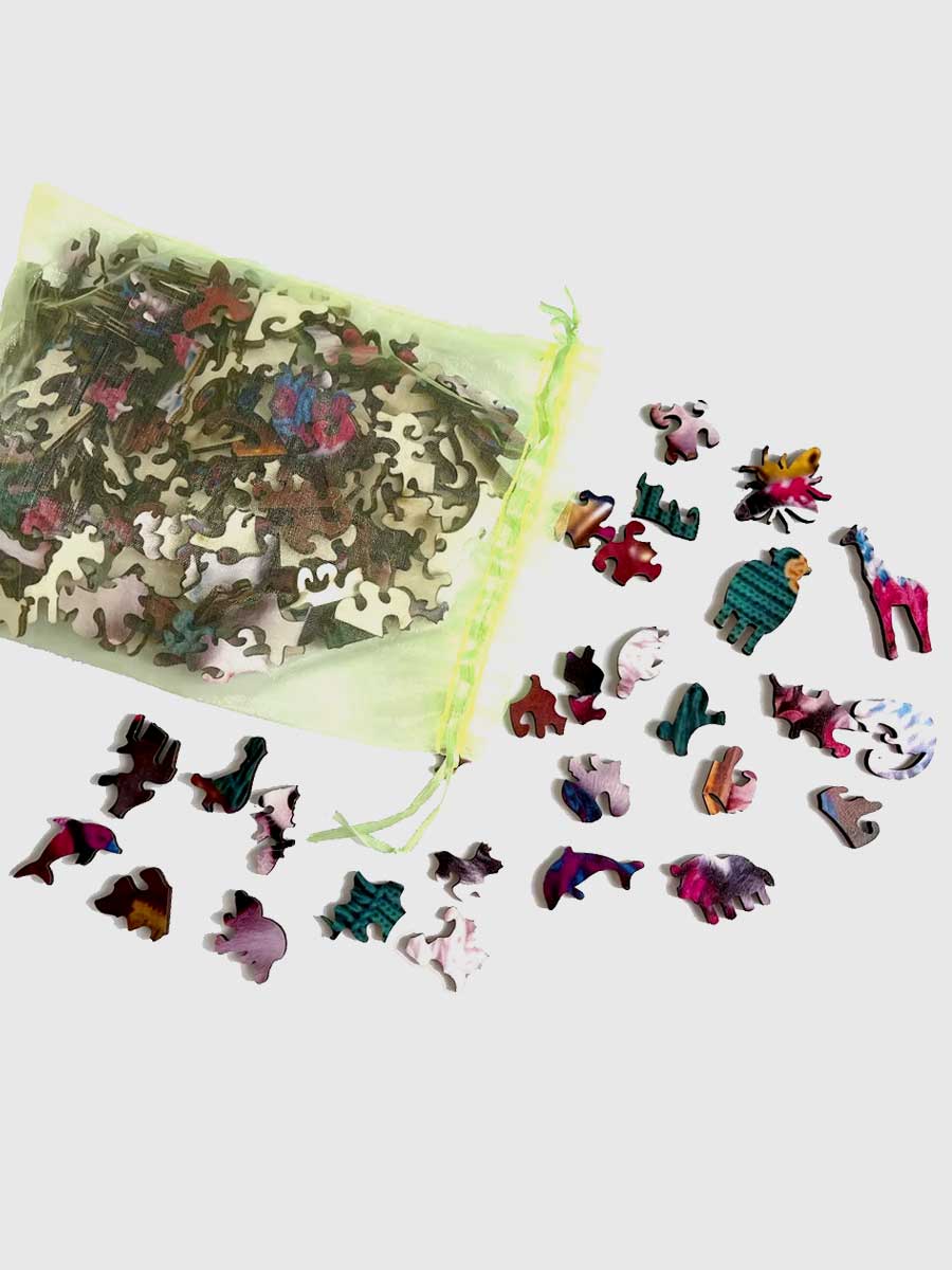 Puzzle en Bois Adulte Nuit Étoilée - GoCrazyPuzzle