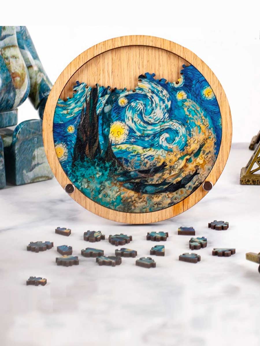 Puzzle la Nuit Étoilée - GoCrazyPuzzle