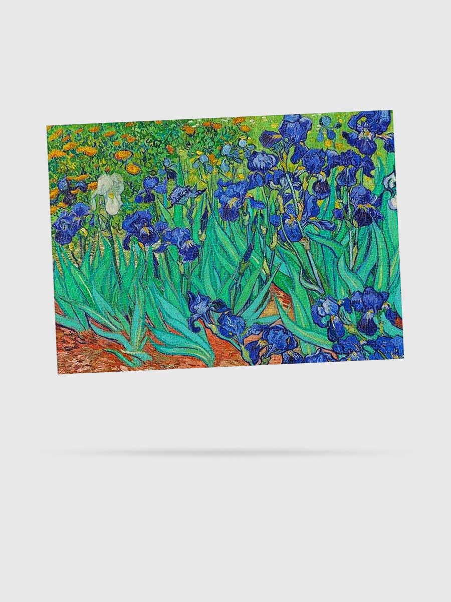 Vincent van Gogh Puzzle 1000 Pieces - Iris - GoCrazyPuzzle
